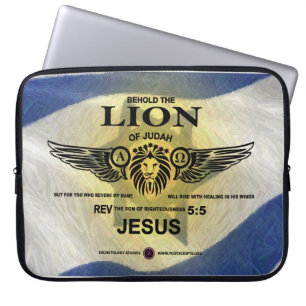 Lion of Judah Laptop Sleeve