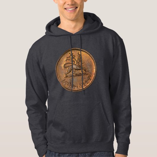 Lion of Judah - Lion Rasta Reggae Hooded - Hoodie (Voorkant)