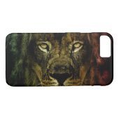 Lion of Judah - Lion - Rastafari - iPhone Case (Achterkant (Horizontaal))