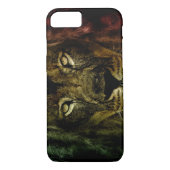 Lion of Judah - Lion - Rastafari - iPhone Case (Achterkant)