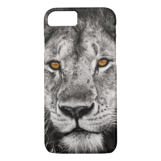 Lion of Judah - Lion - Rastafari - iPhone Case (Achterkant)