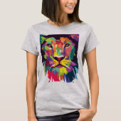 Lion of Judah - Lion - Rastafari - Reggae Shirt (Voorkant)