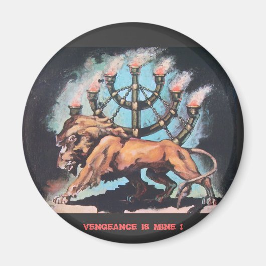 LION OF JUDAH MAGNEET (Voorkant)