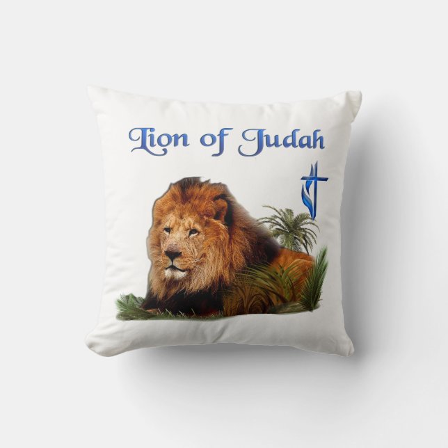 Lion of Judah merchandise Kussen (Voorkant)