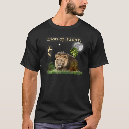 Lion of Judah merchandise T-shirt (Voorkant)