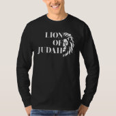Lion of Judah Modern Waterverf T-shirt (Voorkant)