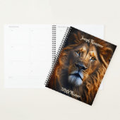 Lion Of Judah Personalized Custom Text Planner (Display)