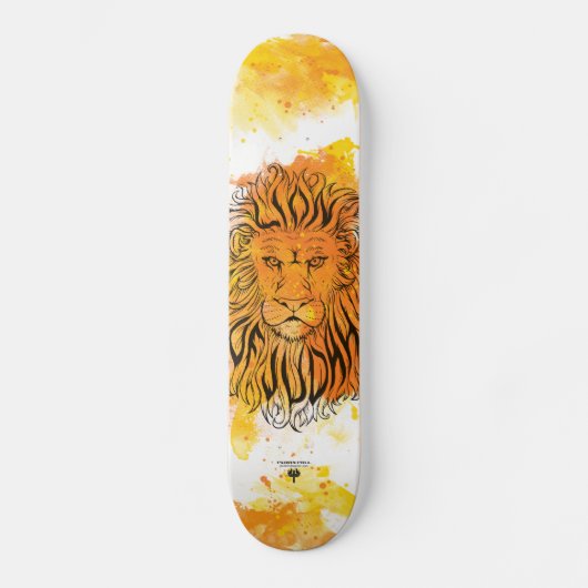Lion of Judah Persoonlijk Skateboard (Voorkant)
