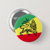 Lion of Judah Pin Ronde Button 5,7 Cm (Voorkant /achterkant)