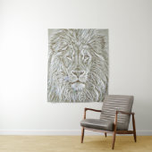Lion of Judah Portrait Art Wandkleed (In situ)