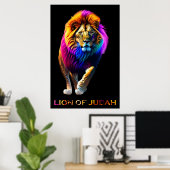 Lion of Judah Poster (Thuiskantoor)