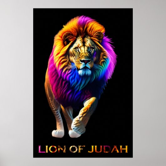 Lion of Judah Poster (Voorkant)