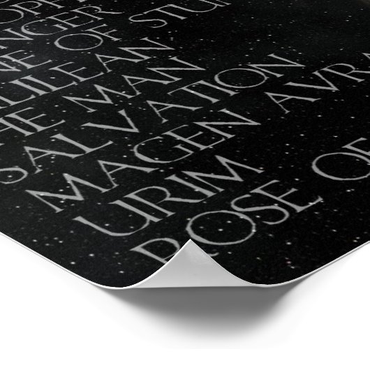 Lion of Judah Poster (Hoek)