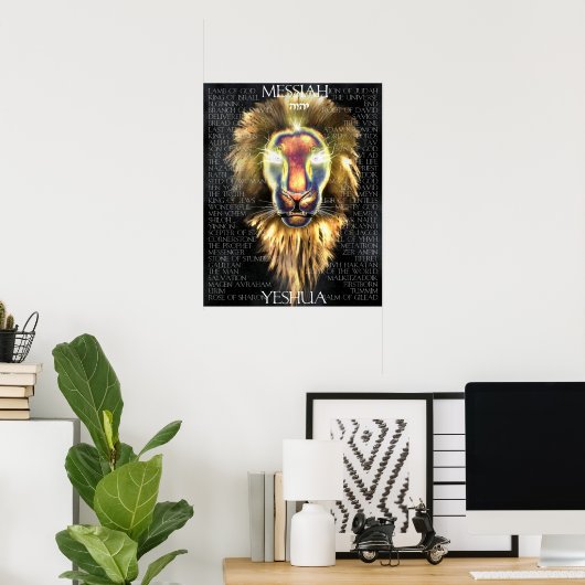 Lion of Judah Poster (Thuiskantoor)