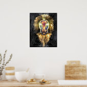 Lion of Judah Poster (Keuken)