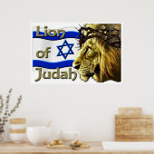 Lion of Judah Poster (Keuken)