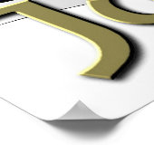 Lion of Judah Poster (Hoek)