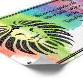 Lion of Judah Poster (Hoek)