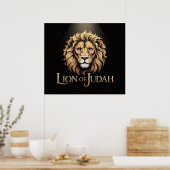 Lion of Judah Poster (Keuken)