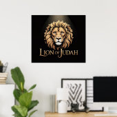 Lion of Judah Poster (Thuiskantoor)