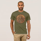 Lion of Judah -  Rasta Jah Army - Reggae Shirt (Voorkant volledig)
