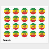Lion of Judah Rasta Livity Roots Sticker (Vel)