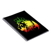 Lion Of Judah - Rasta Notitieboek (Rechterzijde)