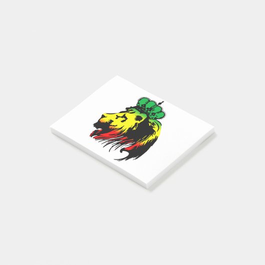 Lion of Judah Rasta Post-it® Notes (Schuin)