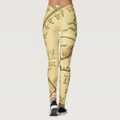 Lion of Judah - Rasta Power Yoga Leggings (Achterkant)