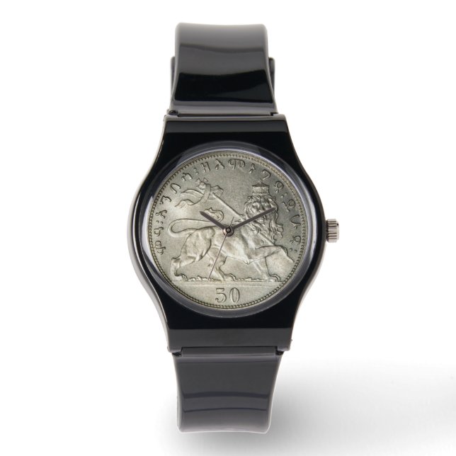 Lion of Judah Rasta Reggae Roots eWatch  Horloge (Voorkant)