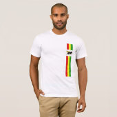 Lion Of Judah - Rasta T-shirt (Voorkant volledig)