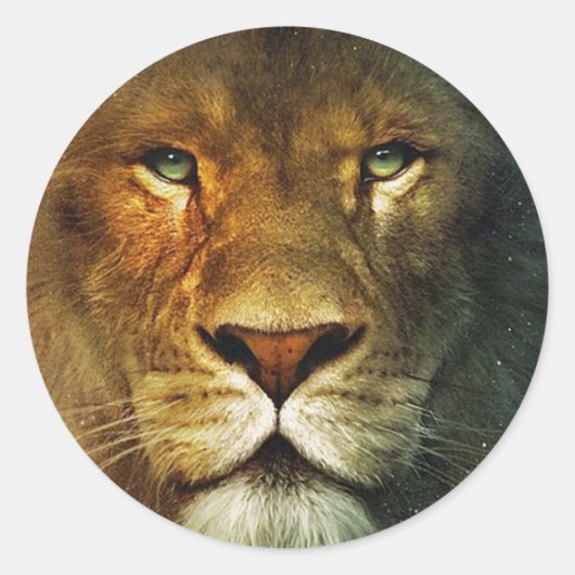 Lion of Judah - Rastafara - Jah Rastafari Sticker (Voorkant)