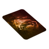 Lion of Judah - Rastafara - Reggae Rasta Magnet Magneet (Rechterzijde)