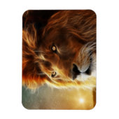 Lion of Judah - Rastafara - Reggae Rasta Magnet Magneet (Verticaal)
