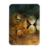 Lion of Judah - Rastafara - Reggae Rasta Magnet Magneet (Verticaal)