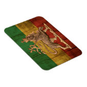 Lion of Judah - Rastafara - Reggae Rasta Magnet Magneet (Rechterzijde)