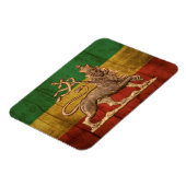 Lion of Judah - Rastafara - Reggae Rasta Magnet Magneet (Linkerzijde)