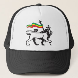 Lion of Judah - Reggae Cap - Rasta Baseball Cap Trucker Pet