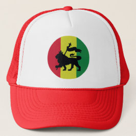 Lion of Judah - Reggae Rasta Roots - Trucker Cap 