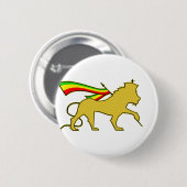 Lion of Judah Ronde Button 5,7 Cm (Voorkant /achterkant)