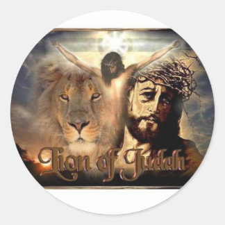 Lion of Judah Ronde Sticker