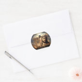 Lion of Judah Ronde Sticker (Envelop)