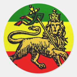 Lion of Judah Ronde Sticker