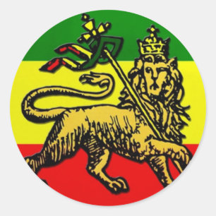 Lion of Judah Ronde Sticker