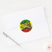 Lion of Judah Ronde Sticker (Envelop)