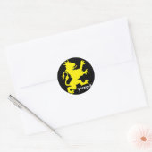 Lion of Judah Ronde Sticker (Envelop)