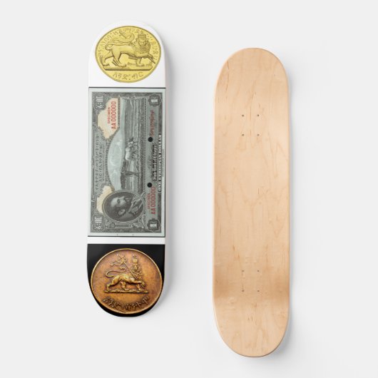 LION OF JUDAH Skateboard (Voorkant)