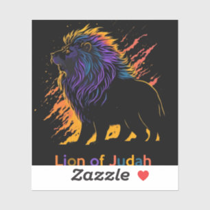 Lion of Judah Sticker