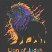Lion of Judah Sticker (Voorkant)