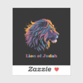 Lion of Judah Sticker (Vel)